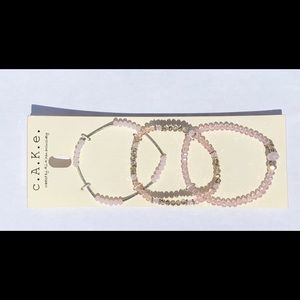 🆕Brand new light pink and silver bracelet